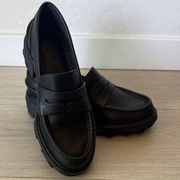rag & bone Black Women's Loafers - Picture 2 of 5